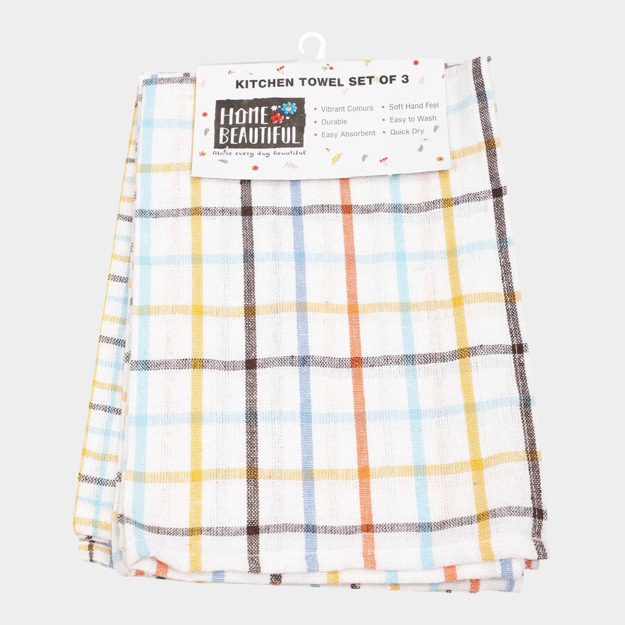 Cotton Kitchen Napkin Set of 3, , large image number null