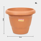 Brown Plastic Planter, , small image number null