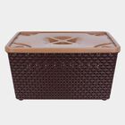 Brown Plastic Basket, , small image number null