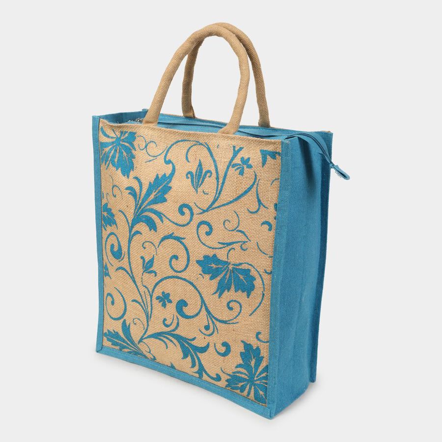 Blue Jute Bag, , large image number null