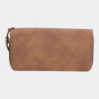 Women's Brown Polyurethane Hand Pouch, , small image number null