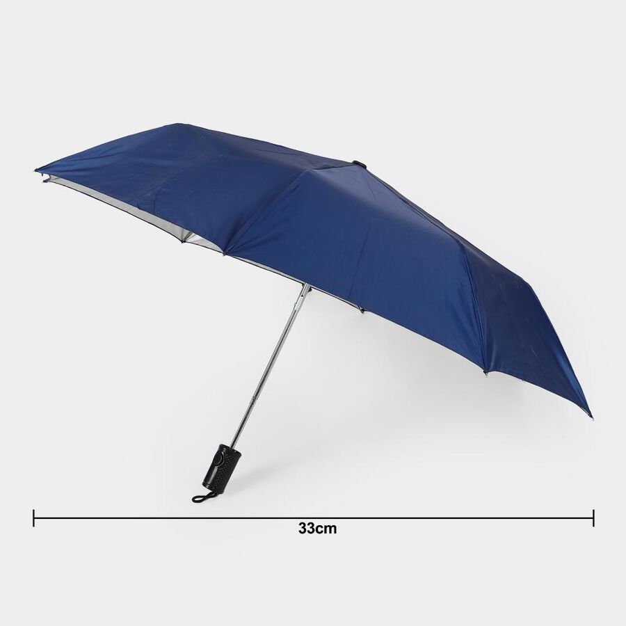Navy Blue Polyester Umbrella, , large