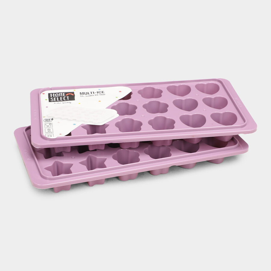 Multi-Ice Stackable Ice Tray, Set of 2, , large image number null
