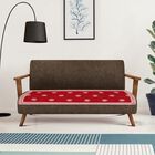 Maroon Polyester Sofa Cover, , small image number null