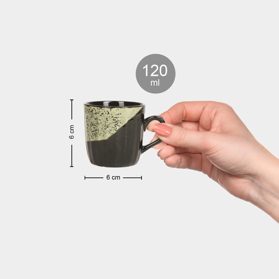 120 ml Stoneware Cup, Set of 6, , large image number null