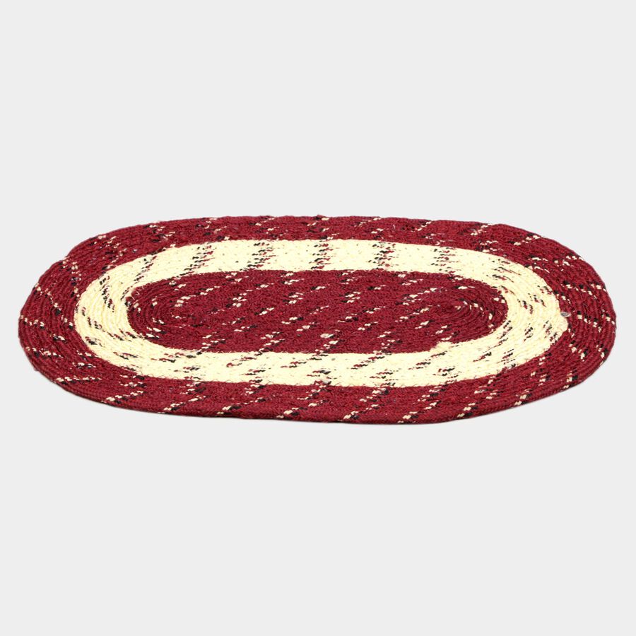 Maroon Polyester Door Mat, , large image number null