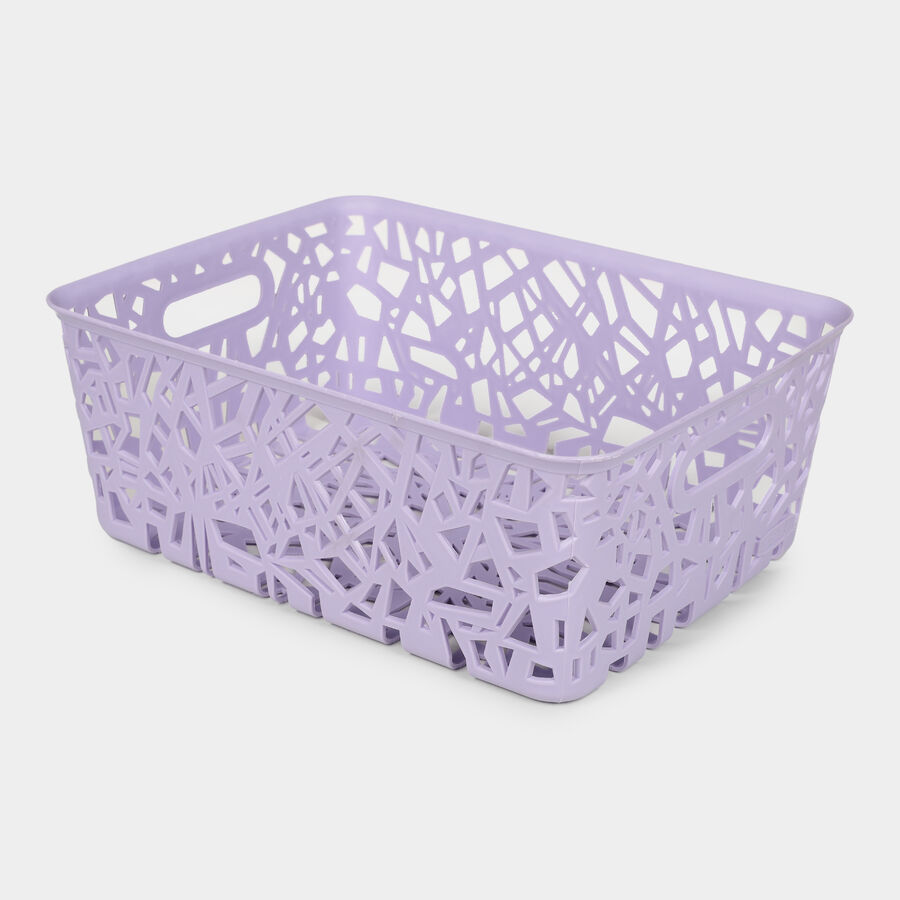Plastic Zig-Zag Basket, , large image number null