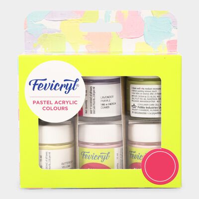 6 Acrylic Poster Colours