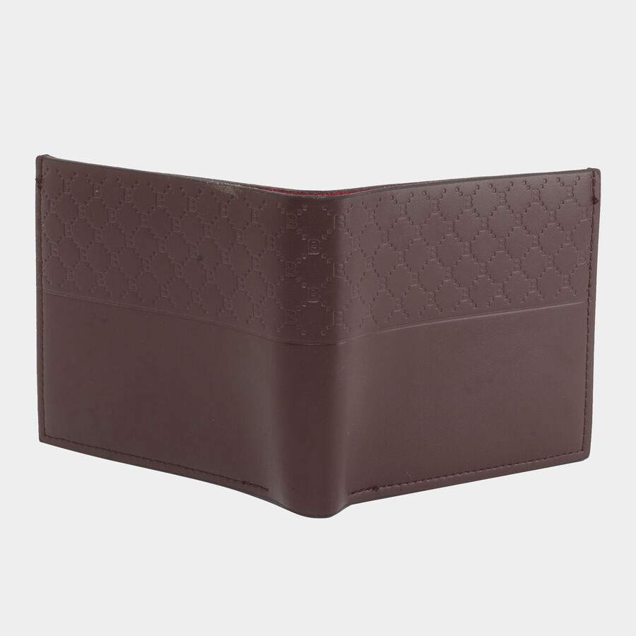 Men PU Brown Wallet, , large image number null
