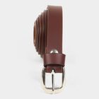 Women's Brown Polyurethane Belt, , small image number null