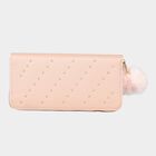 Women's Polyurethane Zipper Hand Pouch, , small image number null