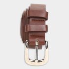 Women's Brown Polyurethane Belt, , small