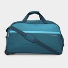 Light Blue Polyester Duffle Trolley, , small image number null
