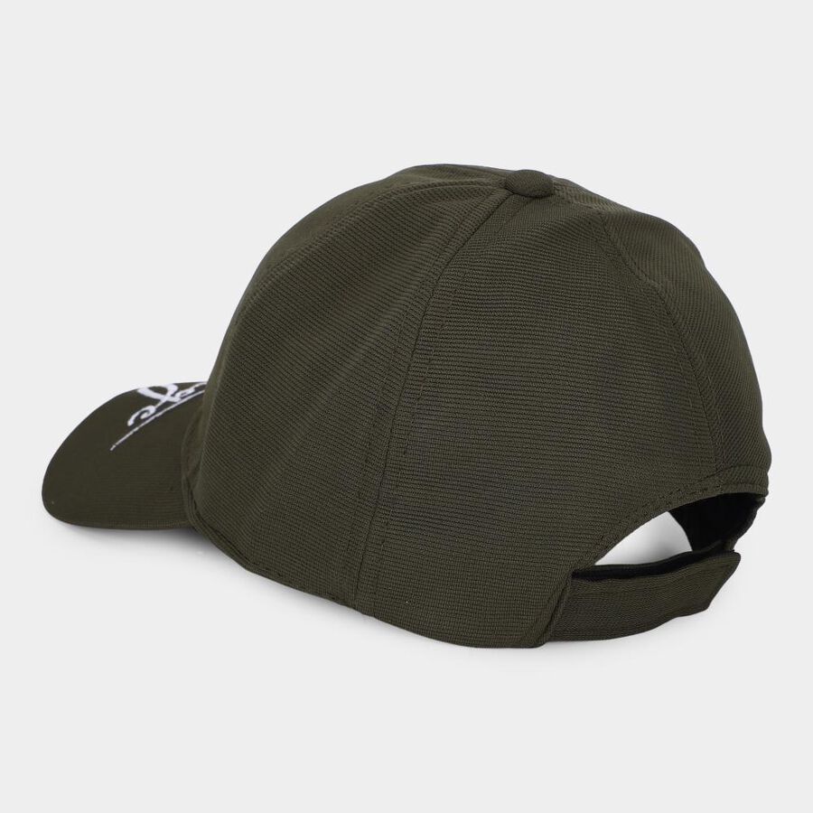 Men's Olive Fabric Cap, , large