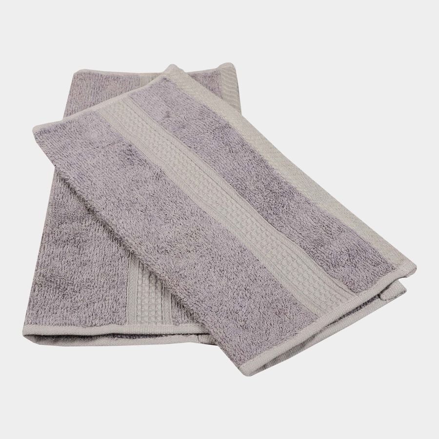 500 GSM Grey Bamboo Cotton Face Towel, , large image number null