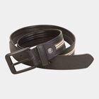 Men's Black Polyurethane Casual Belt, , small