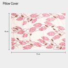 Pink Cotton Double Bedsheet With Pillow Cover, , small image number null