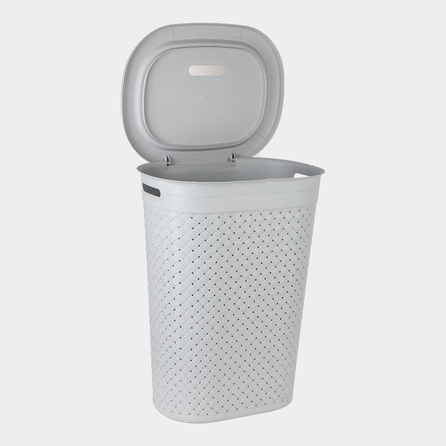 54 L Plastic Laundry Basket, , large image number null