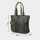 Women's Olive Fabric-Nylon Hand Bag, , small