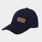 Men's Blue Fabric Cap, , small