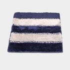 Anti-Skid Blue Polyester Door Mat, , small