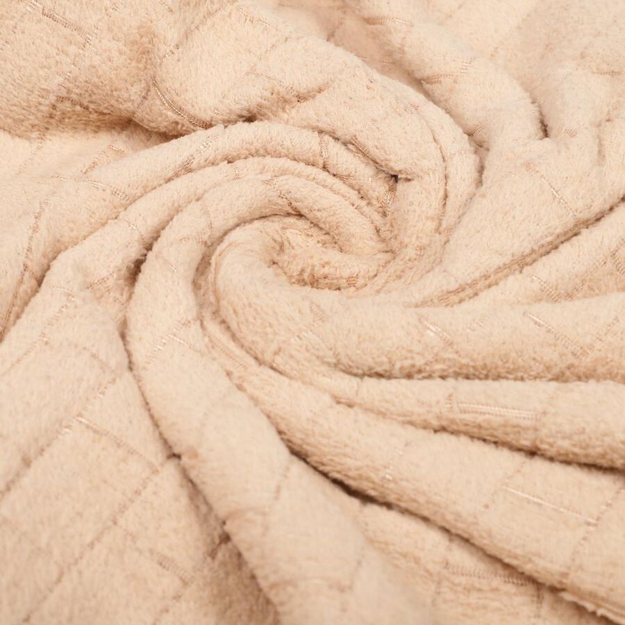 200 GSM Brown Microfiber Bath Towel, , large