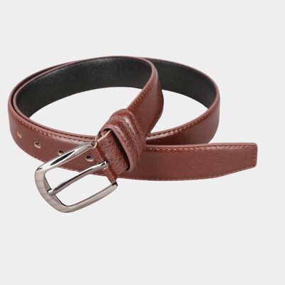 Men's Brown Polyurethane Formal Belt
