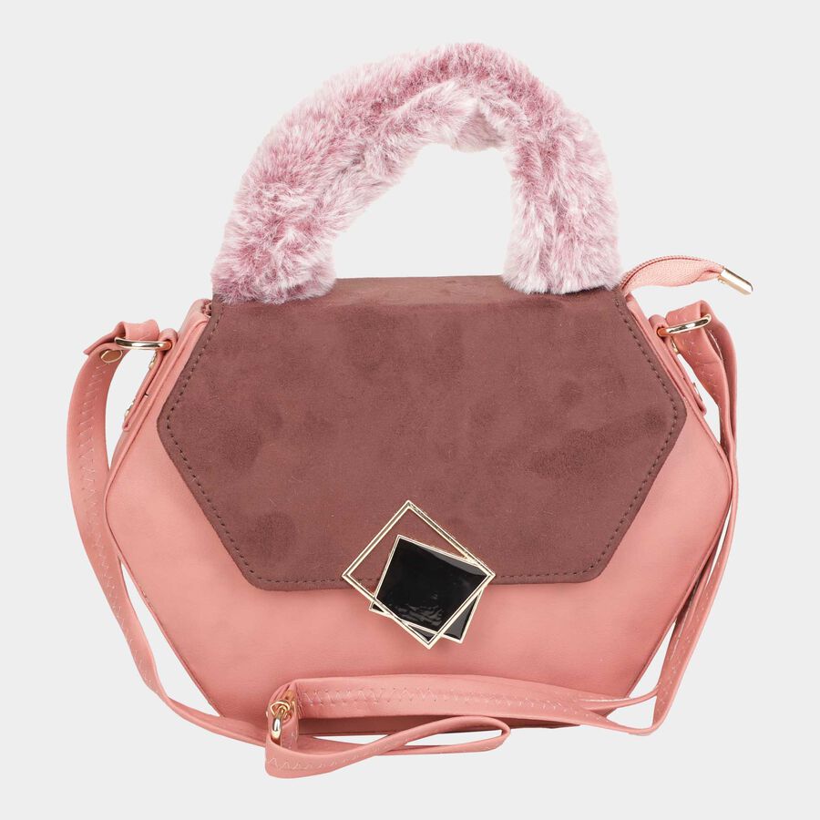 Women's Polyurethane Envelope/Zipper Handbag, , large image number null