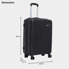 8 Wheels Black Polypropylene Trolley, , small image number null