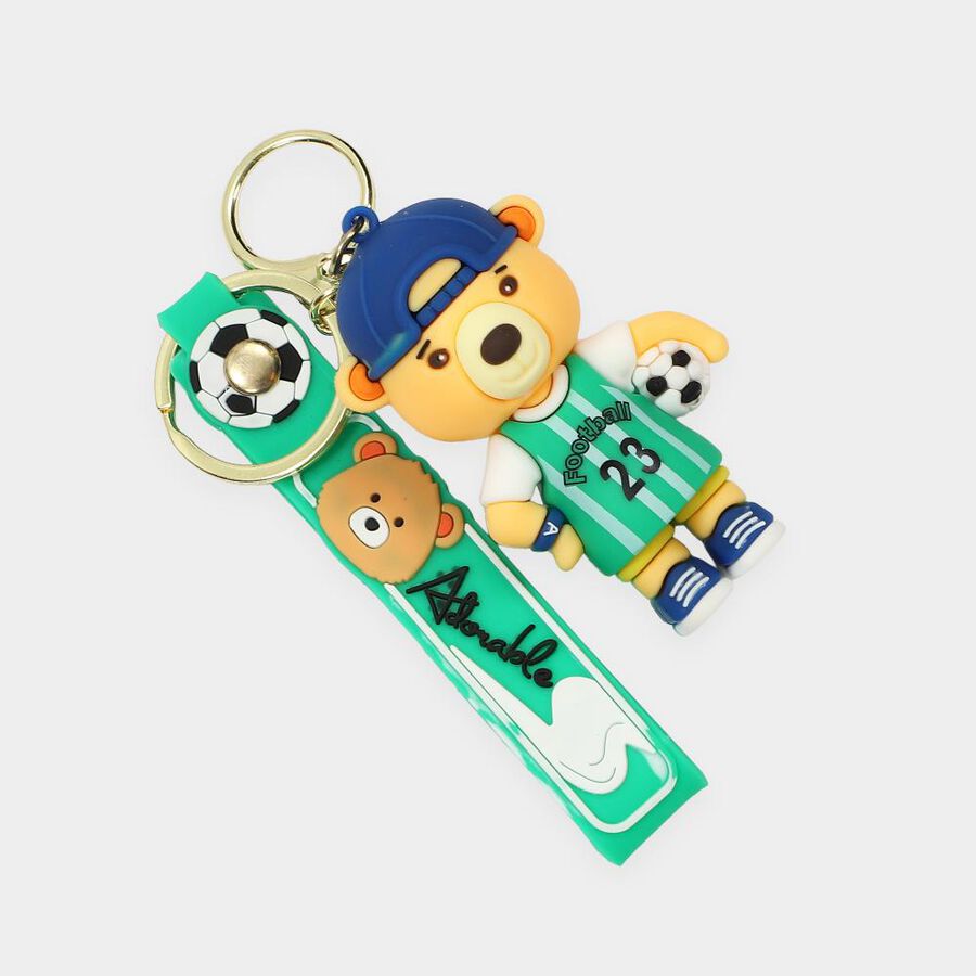  Bear Football Key Chain, , large