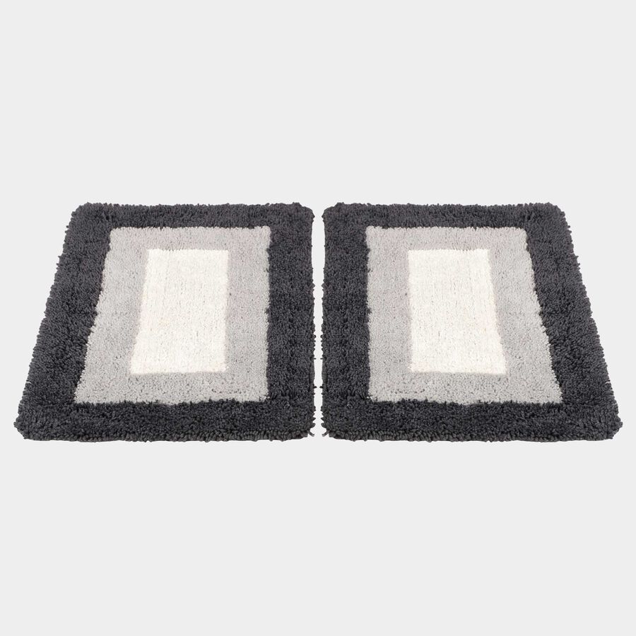 Anti-Skid Polyester Bath Mat, Set of 2, , large image number null