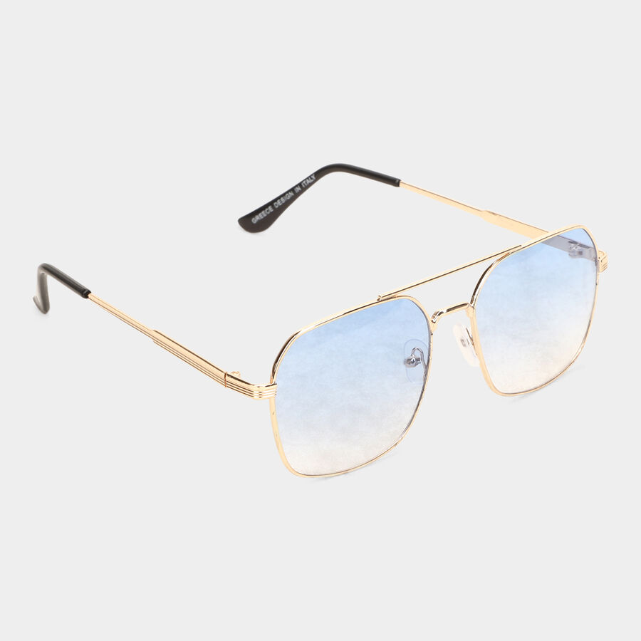 Men's Metal Gradient Aviator/Pilot Sunglasses, , large image number null