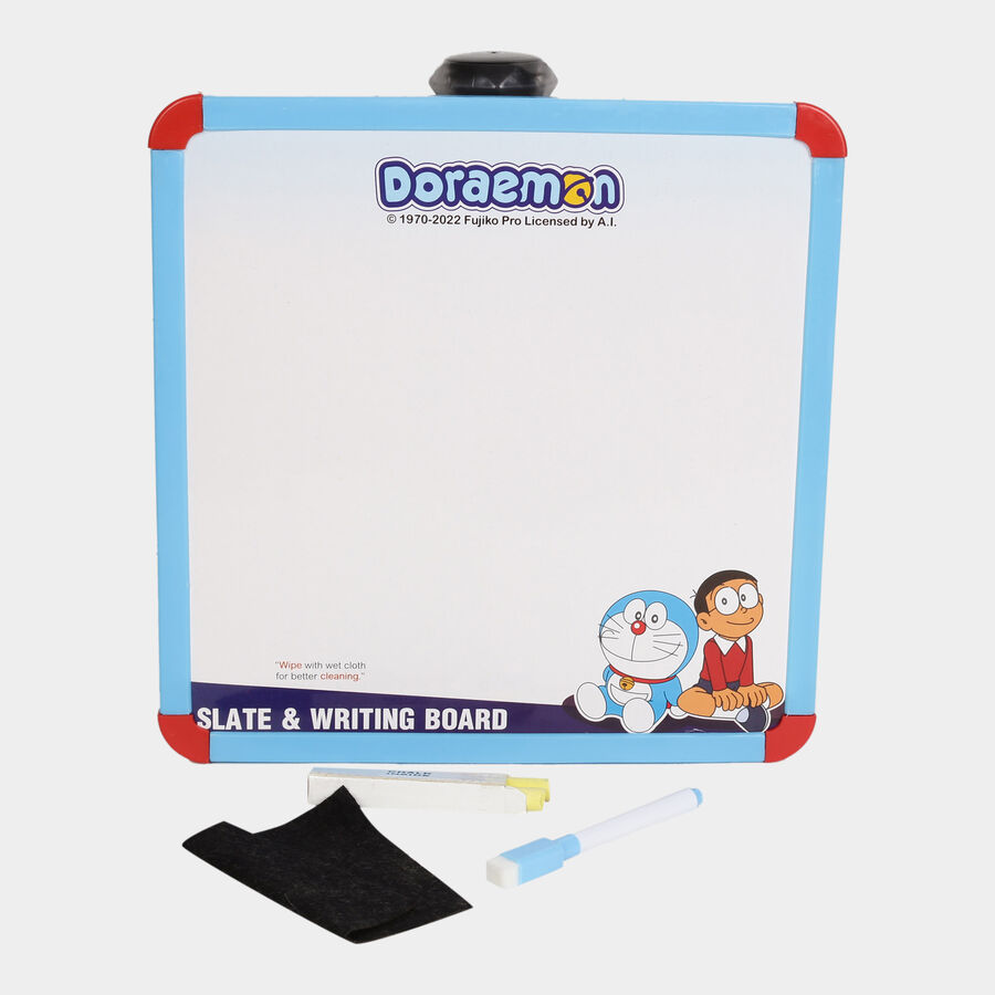 Kid's Wooden Educational Whiteboard - Colour/Design May Vary, , large image number null