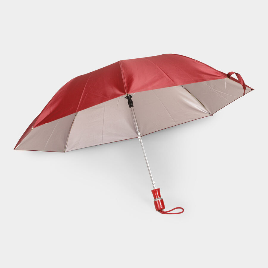 Maroon Nylon/Polyester Umbrella, , large image number null