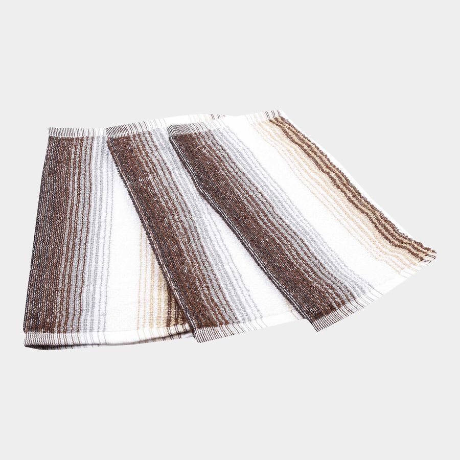 360 GSM Brown Cotton Face Towel, , large image number null