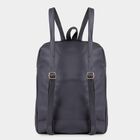 Women's Grey Polyurethane Backpack, , small image number null