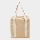 Beige Jute Lunch Bag, , small image number null
