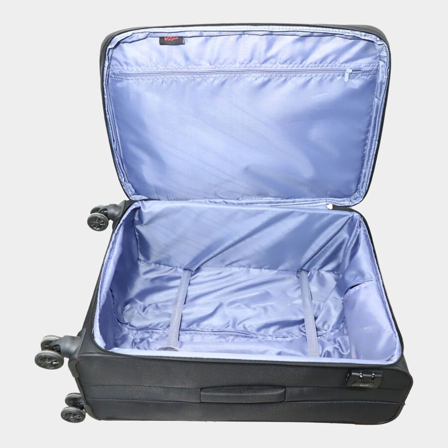 8-Wheel Polyester Soft Case Trolley, Medium, , large image number null