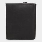 Men's Black Pu Wallet, , small image number null