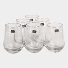Glass Tumbler, 330ml, Set of 6, , small image number null
