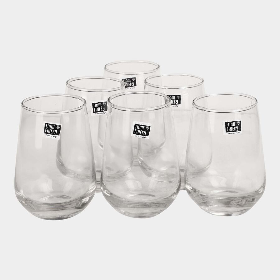Glass Tumbler, 330ml, Set of 6, , large image number null