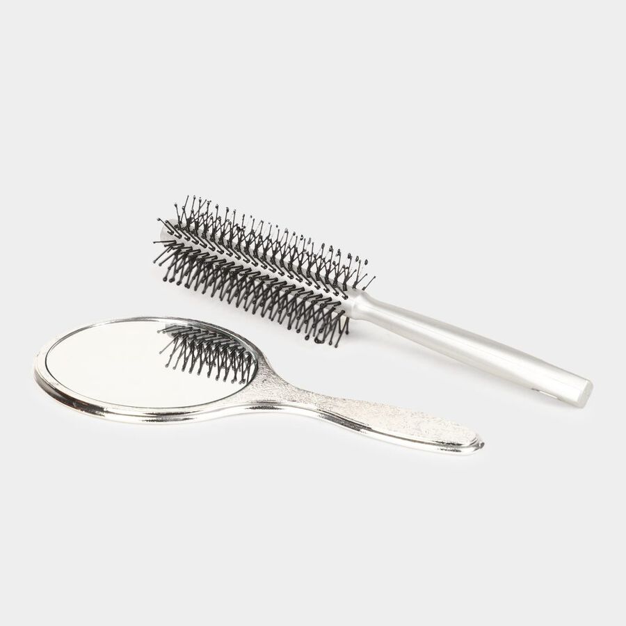 Mirror and Hairbrush, , large image number null
