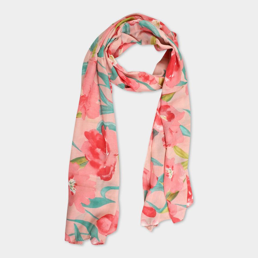 Women's off-White Viscose Scarf, , large image number null