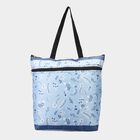 Women's Blue Fabric Tote Bag, , small image number null
