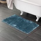 Anti-SKId Teal Polyester Door Mat, , small image number null