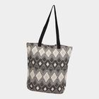 Women's Printed Canvas Shopping Bag, Medium, , small image number null