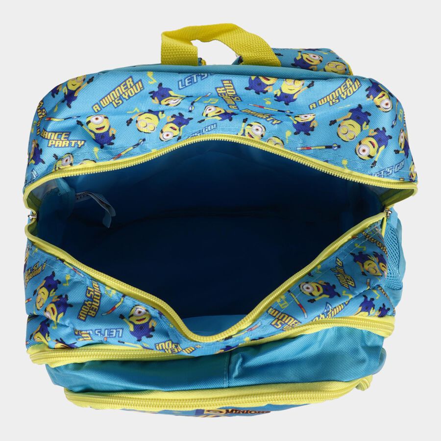 Kid's Minions Print School Bag, , large image number null