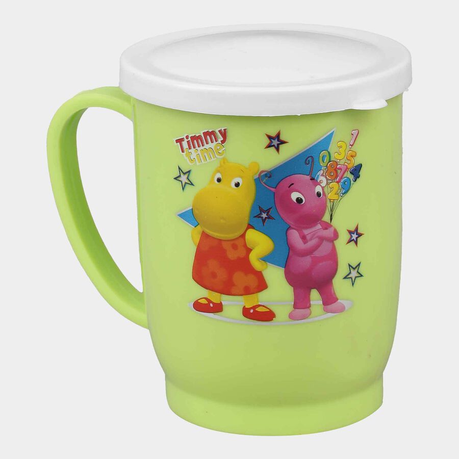 Plastic And Stainless Steel Mug, 225 ml, Microwave Safe, , large image number null