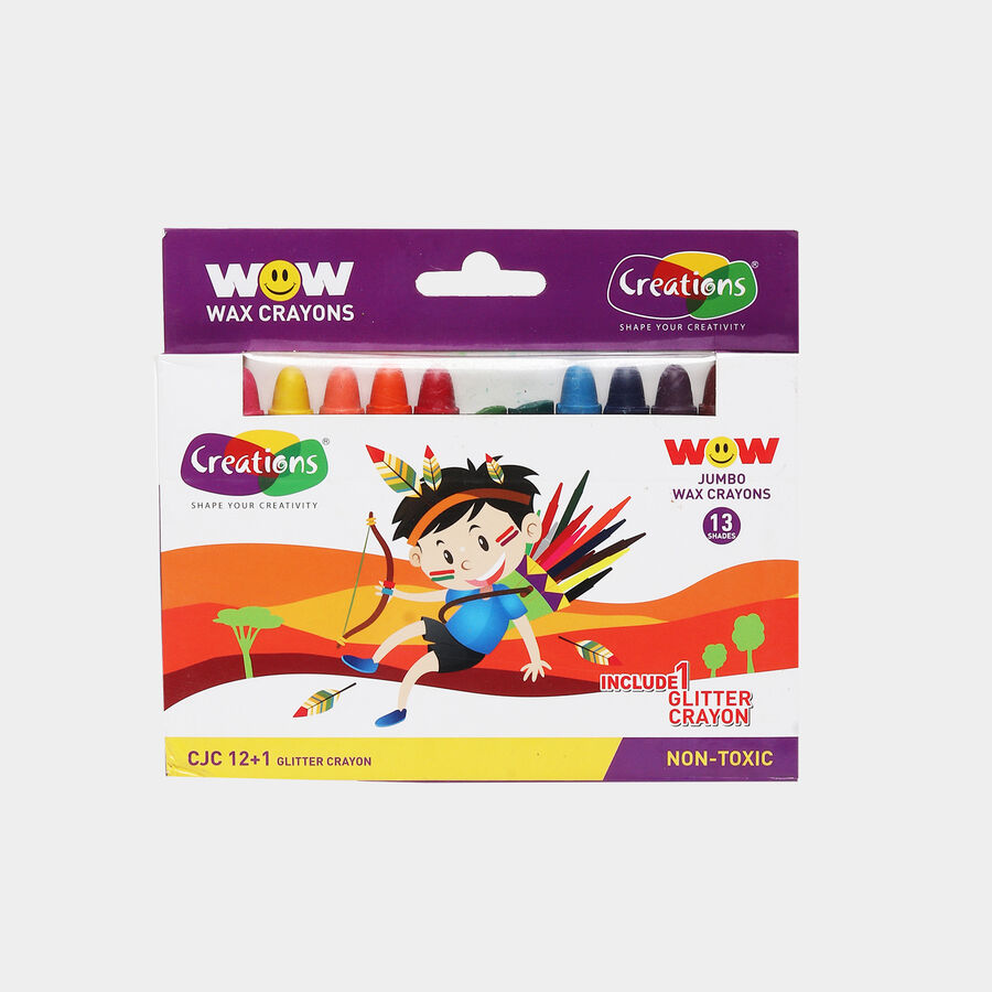 Wax Crayons 12 Shades, , large image number null