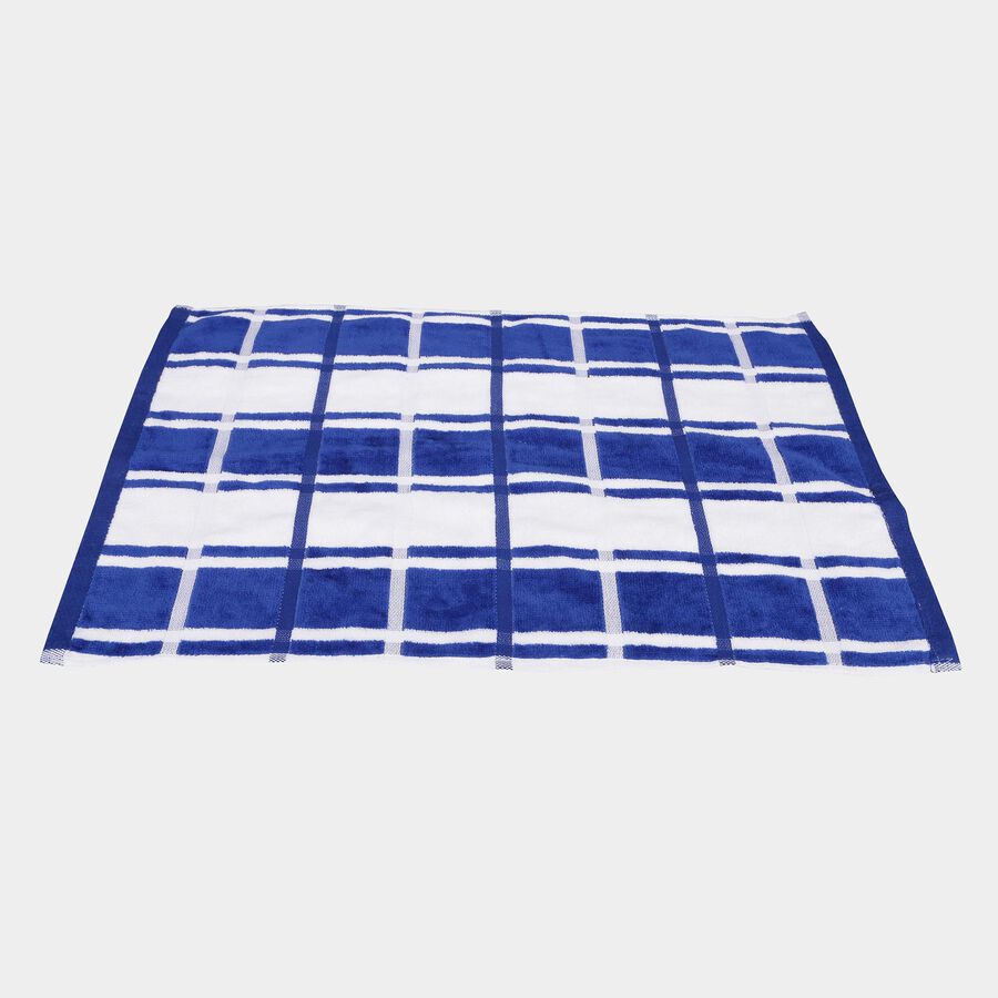 390 GSM Blue Cotton Hand Towel, , large image number null